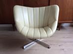 Design draaifauteuil Rudolf Wolf voor Rohé Noordwolde, Huis en Inrichting, Fauteuils, Gebruikt, 75 tot 100 cm, 50 tot 75 cm, Ophalen