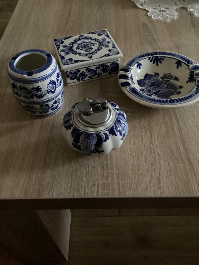 Delft blauw set, Antiek en Kunst, Ophalen