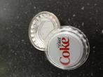Zilveren frisdrank munt Diet Coke, Ophalen of Verzenden, Zilver