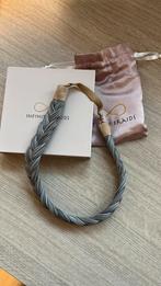 Haarband vlecht grijs gemêleerd, Ophalen of Verzenden, Zo goed als nieuw, Overige typen