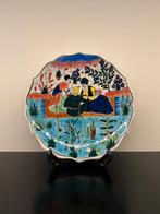 Turks Wandbord Kütahya - Handgeschilderd 1991 - Sunay, Ophalen of Verzenden