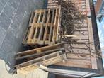 houten pallets , Gratis ophalen in Tiel, Doe-het-zelf en Verbouw, Hout en Planken, Gebruikt, Ophalen of Verzenden, Pallet, Minder dan 200 cm
