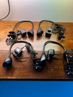 Spotlight’s met handige bevestigingsklem (4 Stuks!), Ophalen, Gebruikt, Metaal of Aluminium, Modern
