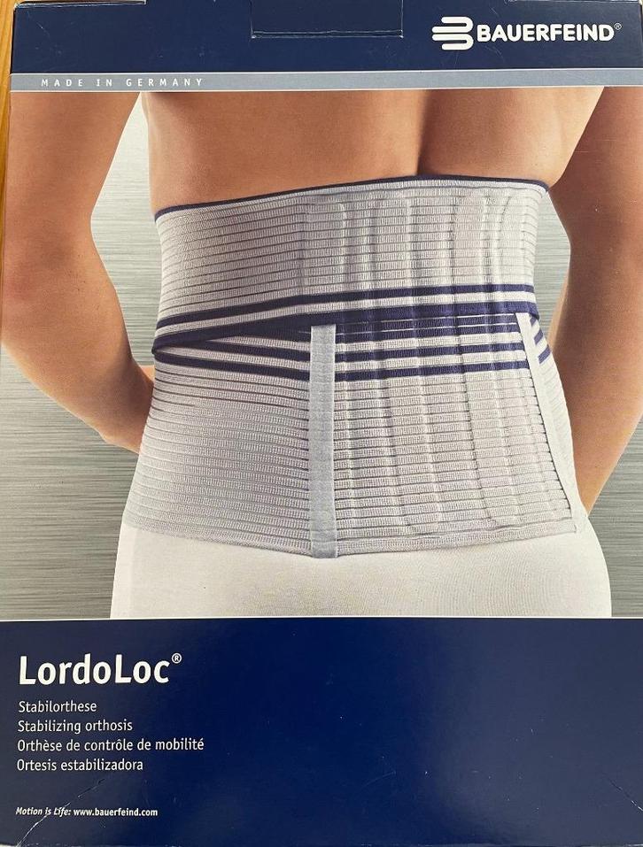 Rugbrace Bauerfeind Lordoloc maat 5, Diversen, Braces, Nieuw, Ophalen of Verzenden