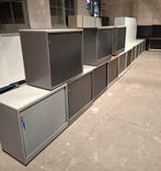 Diverse metalen Ahrend roldeurkasten met legbord of lades, Ophalen, Gebruikt, 50 tot 100 cm, Metalen roldeurkasten