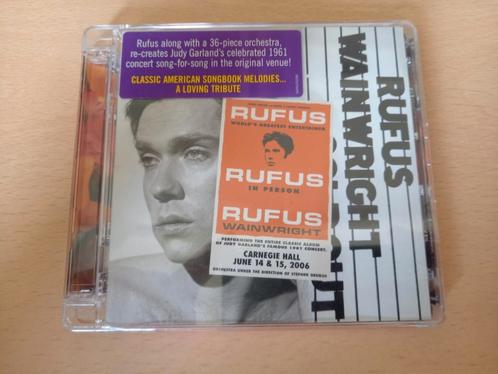 Rufus - Does Judy At Carnagie Hall. Rufus Wainwright, Cd's en Dvd's, Cd's | Pop, Zo goed als nieuw, 1980 tot 2000, Ophalen of Verzenden