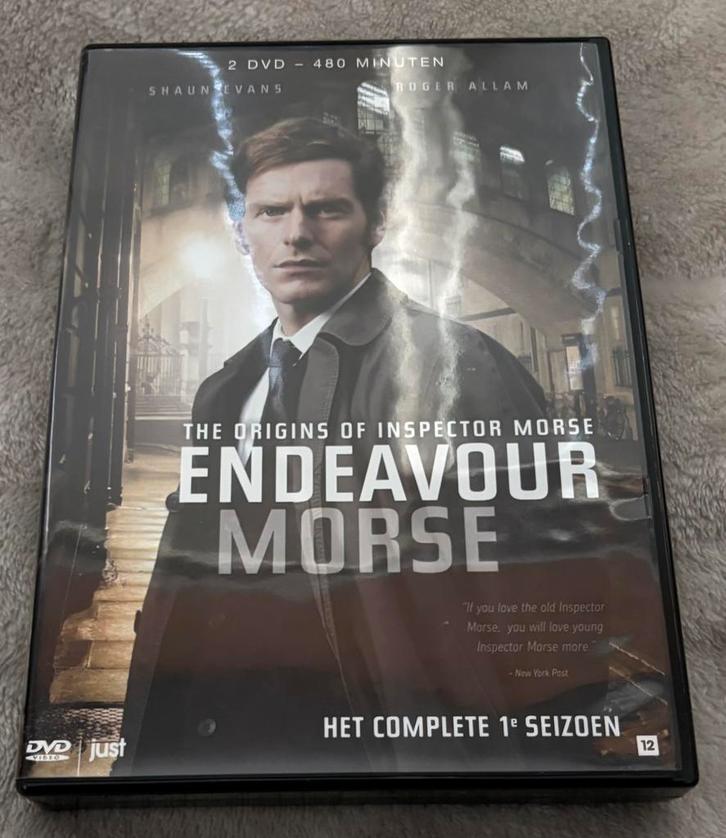 Endeavour Morse Seizoen 1 op DVD. Compleet en netjes, Cd's en Dvd's, Dvd's | Tv en Series, Zo goed als nieuw, Alle leeftijden