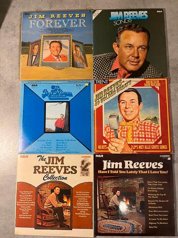Ruim 90 LP’s van Jim Reeves  beschikbaar voor biedingen