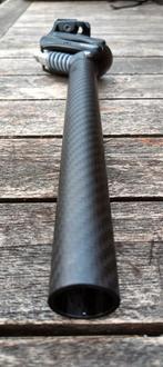 Cirrus Kinekt LR carbon! verende zadelpen 27.2mm - z.g.a.n, Ophalen of Verzenden, Nieuw, Algemeen, Zadel