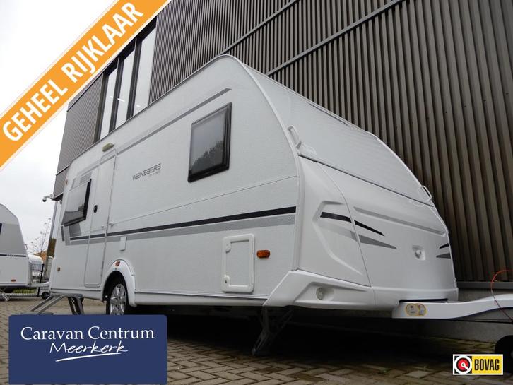 Weinsberg CaraTwo Edition Hot 450 FU, Caravans en Kamperen, Caravans, Bedrijf, tot en met 4, Rondzit, Overige merken, Frans bed