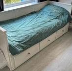 IKEA Brimnes Bedbank met Lades (Zonder Matras), Ophalen, Gebruikt, Wit, Tweepersoons