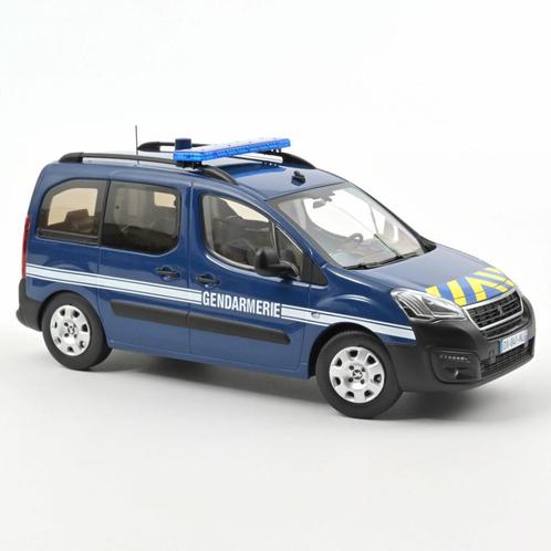 Peugeot Partner Gendarmerie Schaal 1:18 Norev Ref. 184895, Hobby en Vrije tijd, Modelauto's | 1:18, Nieuw, Auto, Norev, Ophalen of Verzenden