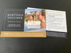 sauna kortingsbon, Tickets en Kaartjes, Kortingen en Cadeaubonnen, Drie personen of meer, Kortingsbon, Spa of Sauna