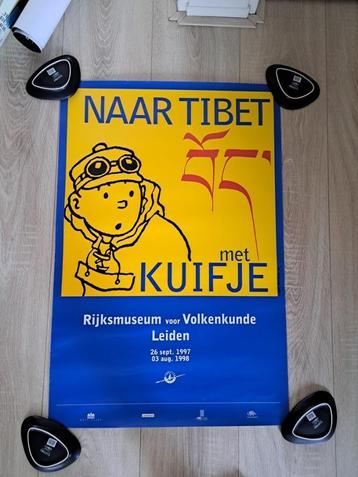 Twee schitterende Kuifje posters beschikbaar voor biedingen