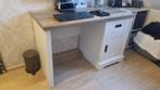 Landelijk Bureau in white wash, Huis en Inrichting, Ophalen, Gebruikt, Bureau