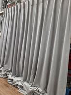 Grijze Velours Gordijn - 253x147cm, Ophalen of Verzenden