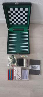 Klassiek Bordspel Set - Schaak, Backgammon, Meer!, Onbekend, Nieuw, Ophalen of Verzenden, Reisspel