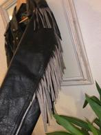 Gringo biker Leren Jas met Franjes en indianenprint maat XXL, Gringo, Heren, Jas | leer, Ophalen of Verzenden