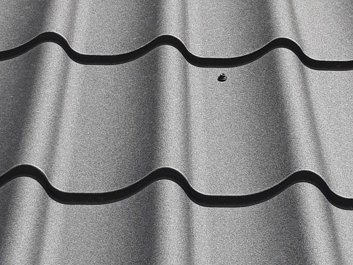 Dakpanplaat metaal type York black, Doe-het-zelf en Verbouw, Dakpannen en Dakbedekking, Nieuw, Dakplaat of Dakpanplaat, Metaal