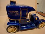 Vintage Renault Taxi de la Marne Porseleinen Fles . COGNAC., Ophalen of Verzenden, Auto