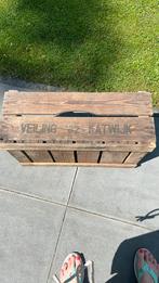 Houten veilingkist Katwijk, Doe-het-zelf en Verbouw, Kratten en Dozen, 100 cm of meer, 60 cm of meer, Ophalen of Verzenden, Zo goed als nieuw