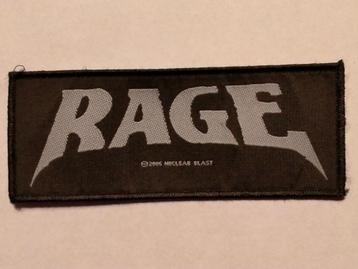 Rage Heavy Metal muziek patch embleem kleding kledingpatch beschikbaar voor biedingen