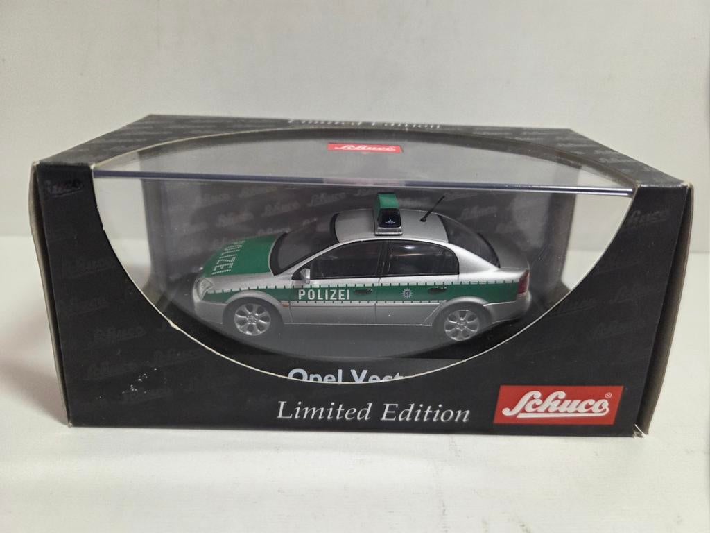 Schuco Opel Vectra Polizei 1:43, Auto, ., Ophalen of Verzenden, Zo goed als nieuw