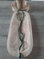Malachiet mala ketting te koop, Ophalen of Verzenden, Nieuw, Groen