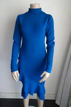 mooie blauwe jurk maat S van YAS, Blauw, Zo goed als nieuw, Onder de knie, YAS