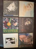 6 x 7” vinyl singles van Madonna, Cd's en Dvd's, Vinyl | Pop, Ophalen, 1980 tot 2000, Gebruikt, Overige formaten