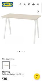 TROTTEN IKEA bureau - in verpakking, Huis en Inrichting, Bureaus, Ophalen, In hoogte verstelbaar, Nieuw, Bureau