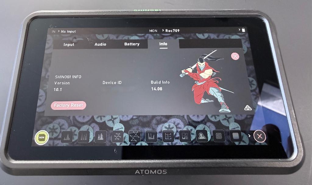 Atomos Shinobi + Sinn cage, Audio, Tv en Foto, Professionele Audio-, Tv- en Video-apparatuur, Ophalen of Verzenden, Gebruikt, Video