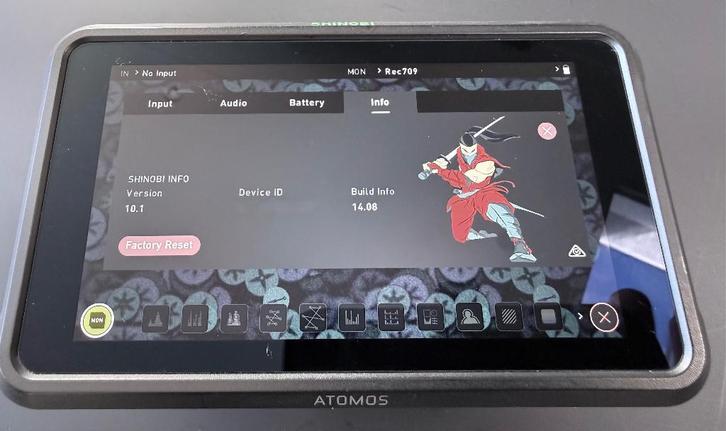 Atomos Shinobi + Sinn cage, Audio, Tv en Foto, Professionele Audio-, Tv- en Video-apparatuur, Gebruikt, Video, Ophalen of Verzenden