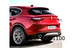 Alfa Romeo Stelvio (2/17-) achterbumper (te spuiten) Origine, Auto-onderdelen, Nieuw, Alfa Romeo, Ophalen of Verzenden, Bumper