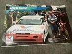 Ford Escort Cosworth Rally Poster 43x28, Ophalen of Verzenden