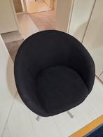 IKEA Draaistoel - Zwart, Huis en Inrichting, Fauteuils, Gebruikt, Minder dan 75 cm, Ophalen of Verzenden, Metaal