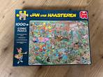 Jan van Haasteren Puzzel 1000 stukjes - Kinderfeestje, Ophalen, 500 t/m 1500 stukjes, Zo goed als nieuw, Legpuzzel