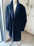 Maison de Bonneterie Jas - Wollen Jas met Kasjmier, Kleding | Heren, Ophalen of Verzenden, Zo goed als nieuw, Maat 52/54 (L), Blauw