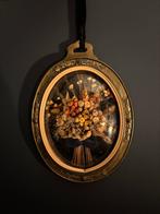 Antieke brocante Droogbloemenlijst Messing 26x19cm, Ophalen of Verzenden