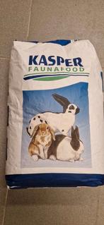 Konijnenvoer 20 kg kasper faunafood konijnenkorrel sport, Ophalen, Nieuw, Gesloten
