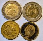 Lot van 4 munten uit Marokko, Postzegels en Munten, Ophalen of Verzenden, Overige landen, Losse munt