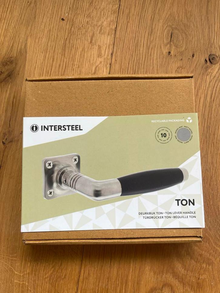 6 x Klassieke Intersteel TON Deurklink - Vintage Look, Doe-het-zelf en Verbouw, Hang- en Sluitwerk, Nieuw, Klink of Kruk, Ophalen
