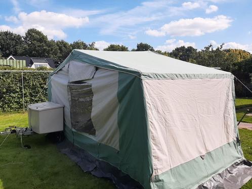 4 persoons vouwwagen, Caravans en Kamperen, Tenten, tot en met 4, Gebruikt, Ophalen