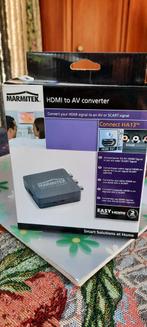 Hdmi to AV converter of scart Marmitek connect HA13, Ophalen of Verzenden, Zo goed als nieuw