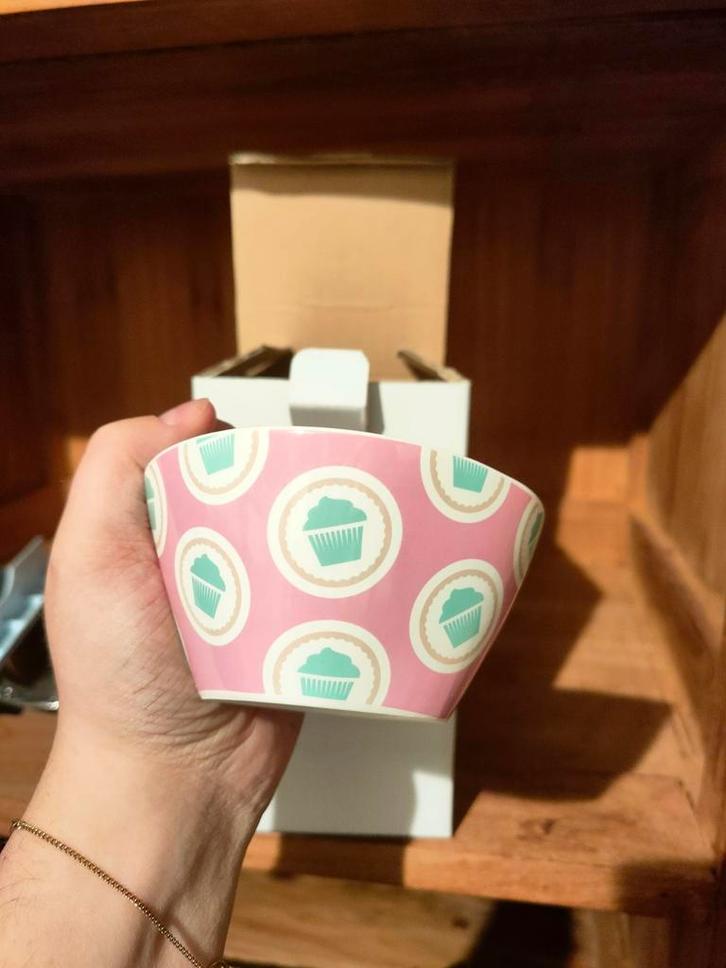 Lily's Cupcakes schaaltjes - 004, Huis en Inrichting, Keuken | Servies, Nieuw, Ophalen