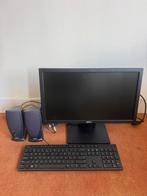 Dell flat panel monitor, boxjes en toetsenbord, Gaming, VGA, HD, Kantelbaar