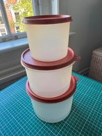 Drie voorraadbussen van Tupperware., Ophalen of Verzenden, Gebruikt