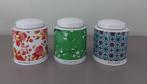 RITUALS  ronde theeblikken oranje, groen en blauw, Ophalen of Verzenden, Zo goed als nieuw, Thee