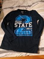 Donkerblauw shirt lange mouwen maat 170/176, Kinderen en Baby's, Kinderkleding | Maat 170, Ophalen of Verzenden, Zo goed als nieuw