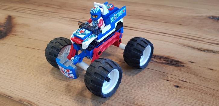 Lego 9094 - Racers Star Striker, Kinderen en Baby's, Speelgoed | Duplo en Lego, Gebruikt, Lego, Complete set, Ophalen of Verzenden